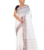 white cotton handloom sarees