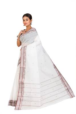 white cotton handloom sarees 5