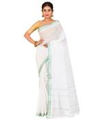 white cotton handloom sarees