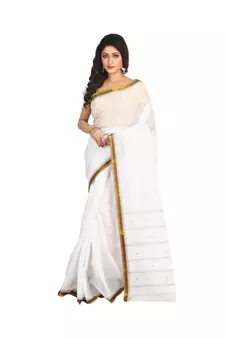 white cotton handloom sarees