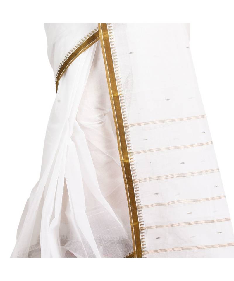 white cotton handloom sarees