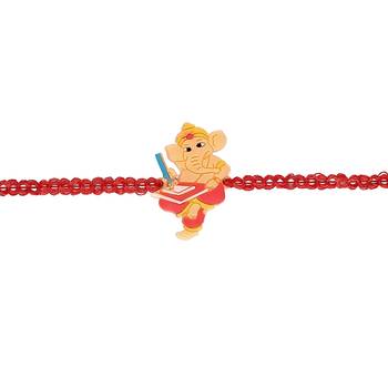 Fancy Cartoon Character Bal Ganesha Rakhi Bracelets for Boys & Kids (R030) 3
