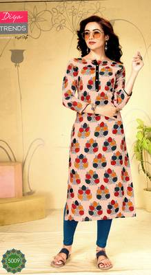 Pink rayon ethnic-kurtis 1
