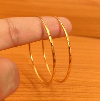 Gold hoops 3