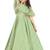 Kids Pista Festival Wear Gown Dress For  Girls