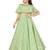 Kids Pista Festival Wear Gown Dress For  Girls