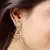 18k Gold Plated Meena Work Pearl Beads Studded Jhumki Earring For Women (E2921Gr)