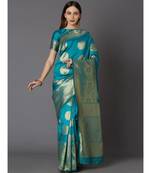 FIROJI  Kanjeevaram Jacquard  Saree With Blouse