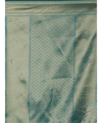 FIROJI  Kanjeevaram Jacquard  Saree With Blouse 5