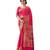 PINK  Kanjeevaram Jacquard  Saree With Blouse
