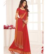 Maroon Tussar Silk Sarees