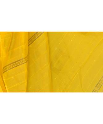 Cotton silk Handloom saree with blouse piece 3