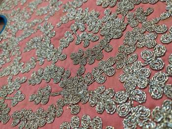 White Button new kids Rama silk coding work readymade Lehenga choli For Girls 3
