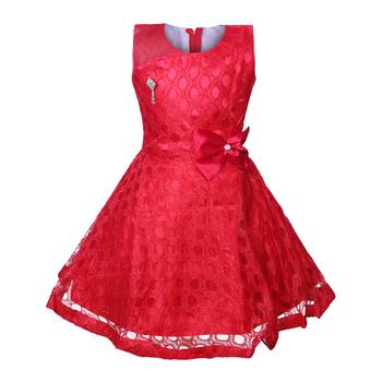 A&A Fashion Knee Length Party Wear Frock 1