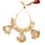 Gold necklace-sets