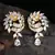 White earrings