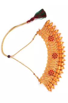 Green necklace-sets
