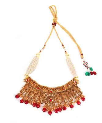 Red necklace-sets 5