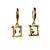 White earrings
