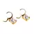 White earrings