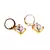 White earrings