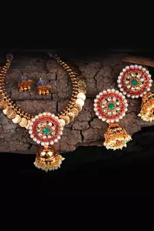 Multicolor necklace-sets