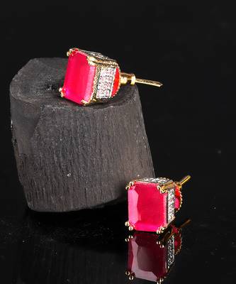 Pink earrings 1