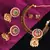 Multicolor necklace-sets