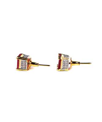Pink earrings 3