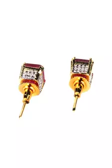 Pink earrings