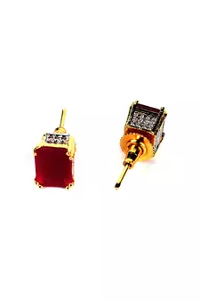 Pink earrings