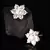 White earrings