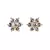 White earrings