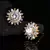 White earrings