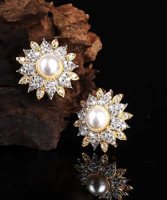 White earrings 1