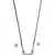 Gold plated American Diamonds Beaded Mangalsutra With Earrings