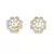 White earrings