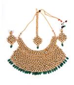 Green necklace-sets