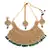 Green necklace-sets