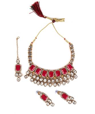 Pink necklace-sets 3