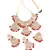 Red necklace-sets