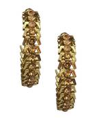 AMIAS Jewels Sparkling Alloy Hoop Earring