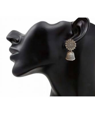 AMIAS Jewels Charming Beads Alloy Jhumki Earring 2