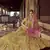 Mustard zari and resham embroidered organza semi stitched wedding lehenga