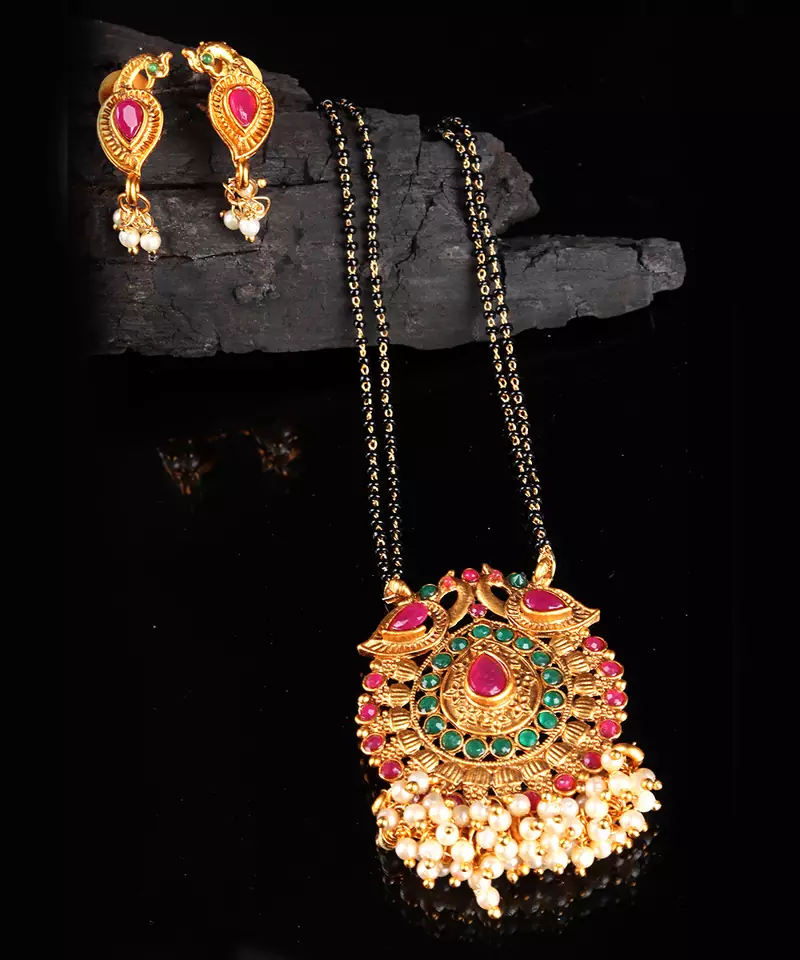 Multicolor mangalsutra