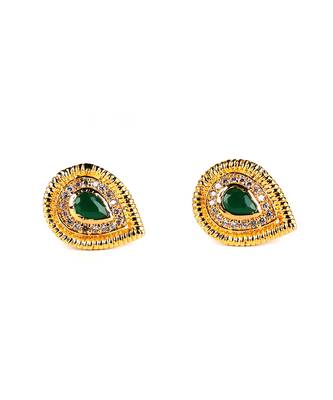 Green earrings 3