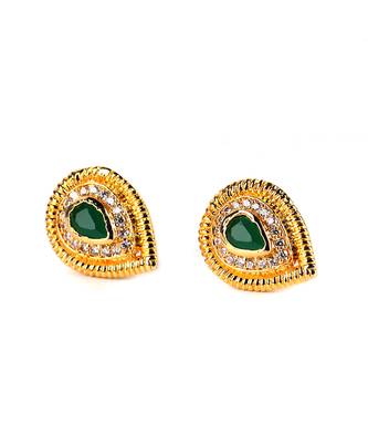 Green earrings 4