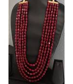 Red Beaded Necklace