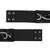 Anekaant Black & Gold Embellished Canvas Belt