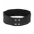 Anekaant Black & Gold Embellished Canvas Belt